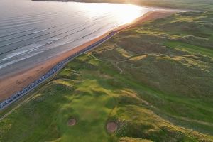 Lahinch 3rd Green Aerial
